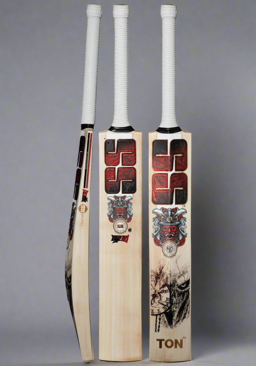 SS Devils bat (Red) - English Willow Grade 2