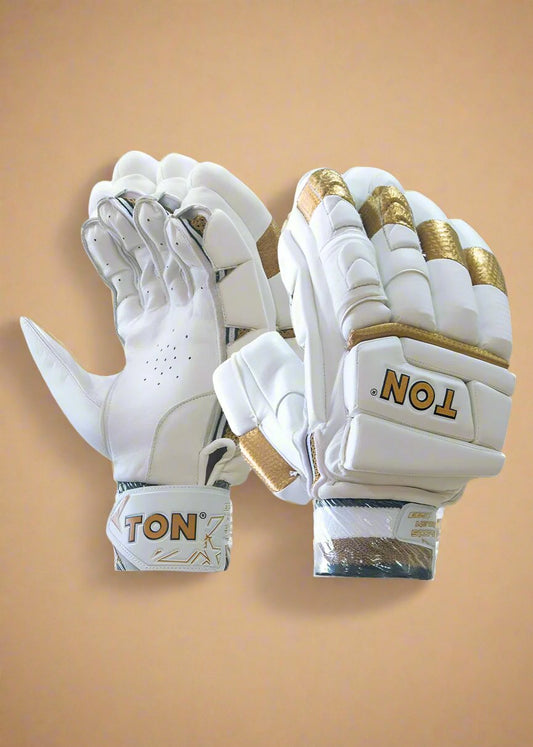 Ton Gold Edition Cricket Batting Gloves